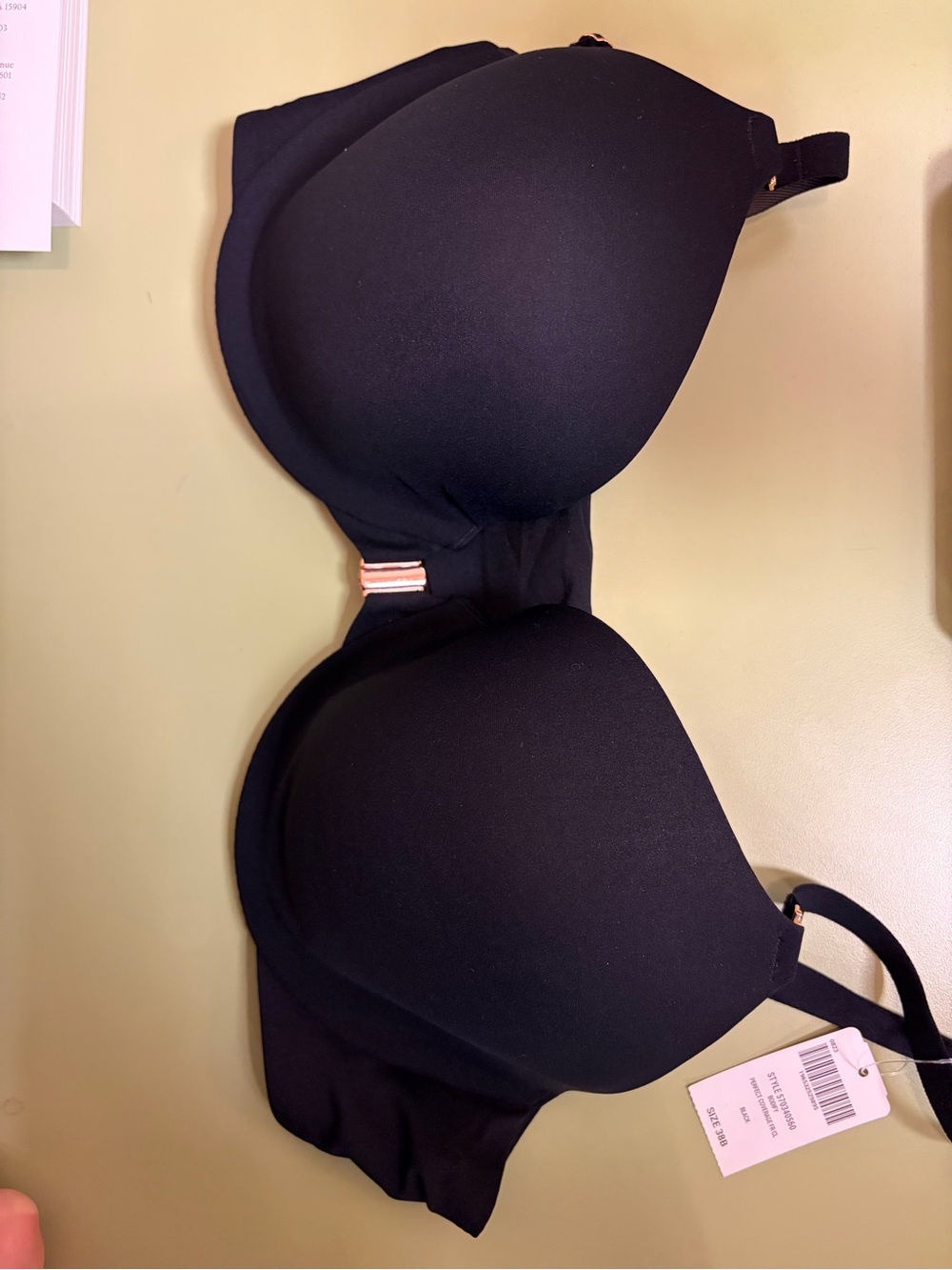 Soma Black Smooth T-Shirt Bra